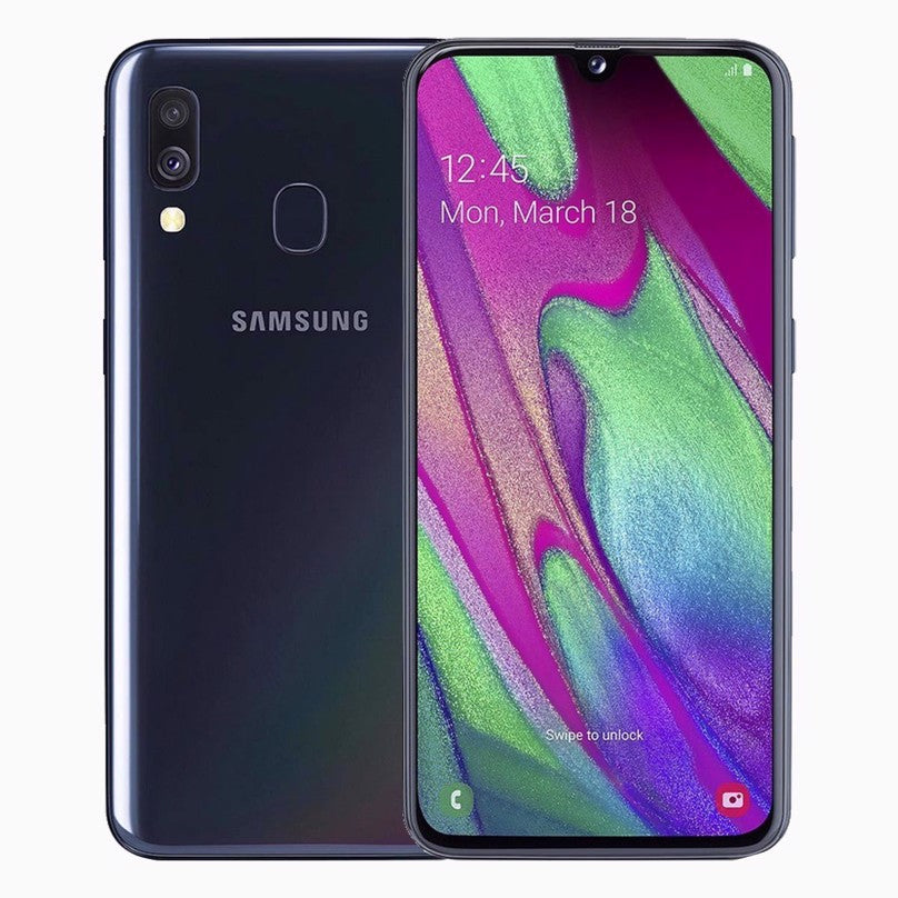 Refurbished Samsung Galaxy A40 from www.viberstore.com