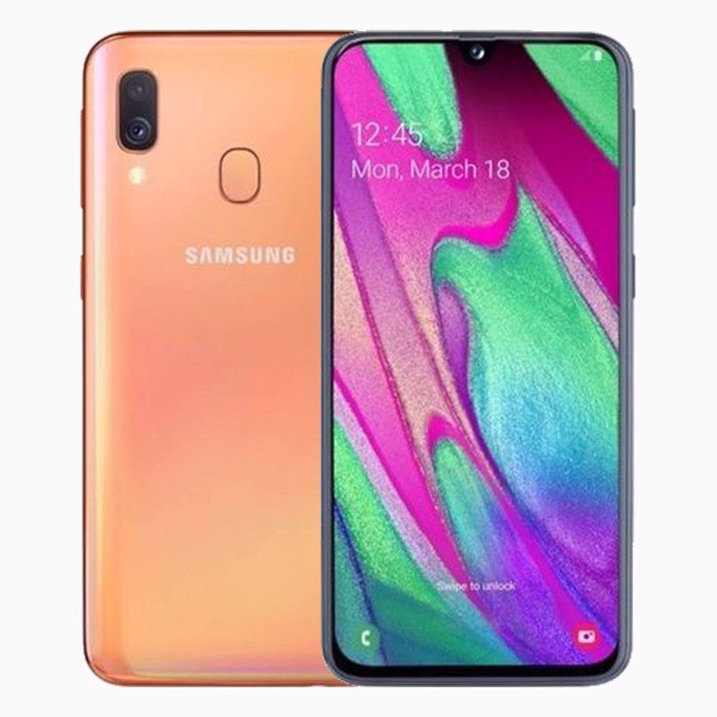 Refurbished Samsung Galaxy A40 from www.viberstore.com